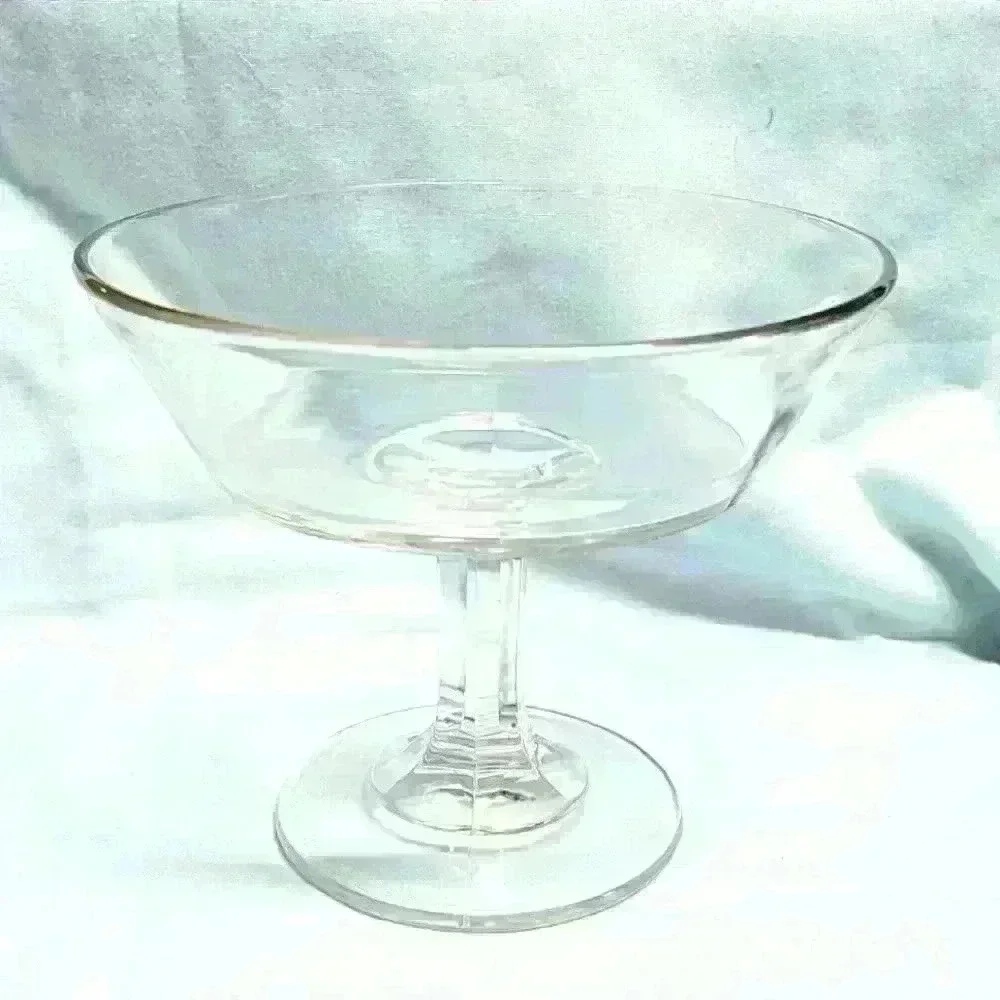 Vintage Glass Pedistal Fruit Dish